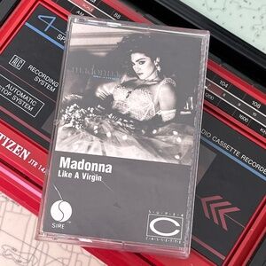 Vintage 1984 Madonna Like A Virgin Cassette Tape
